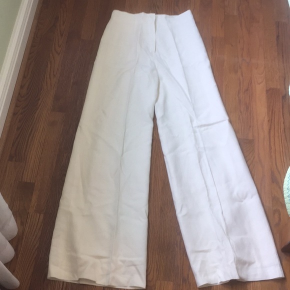 linen bell bottom pants